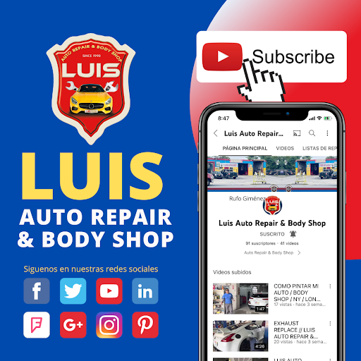 Auto Repair Shop «Luis Auto Repair & Body Shop», reviews and photos, 113 W Suffolk Ave, Central Islip, NY 11722, USA