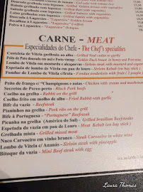 O Carvoeiro à Lisbon carte