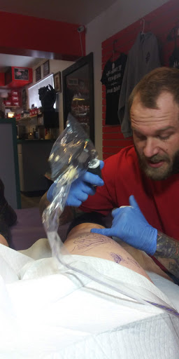 Explore panda tattoo ideas, creative tattoo ideas in Spokane, available at All About It Tattoo Studio