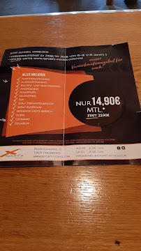 Menu du Landgasthaus Lönne à Herzebrock-Clarholz