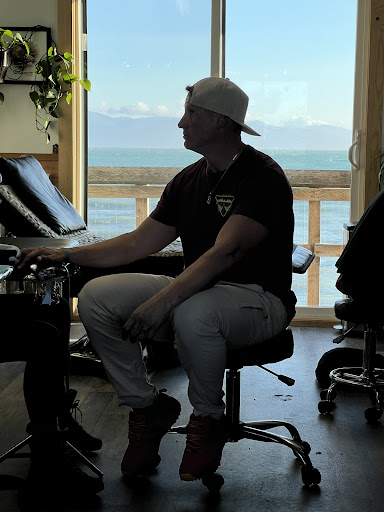 Explore dance tattoo ideas, creative tattoo ideas in Homer, available at Exotic Eye Tattoo