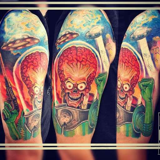 Explore red sox tattoo ideas, creative tattoo ideas in Raleigh, available at Mad Ethels Tattoo & Body Piercing