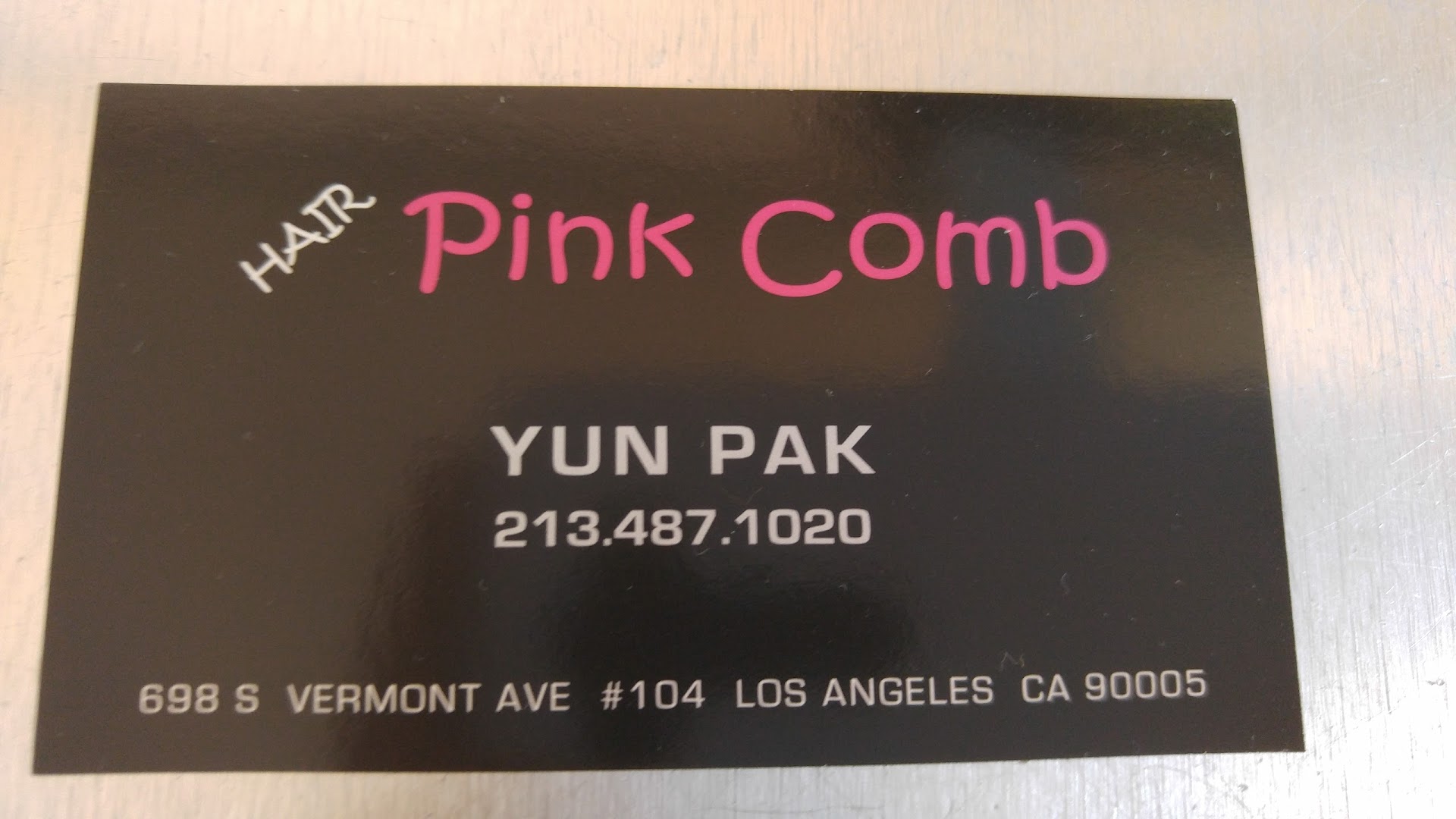 Pink Comb Hair Salon