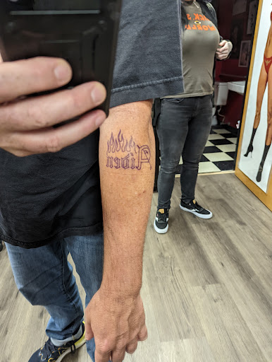 Explore word tattoo ideas for women, creative tattoo ideas in Cranston, available at IRON HAND TATTOO