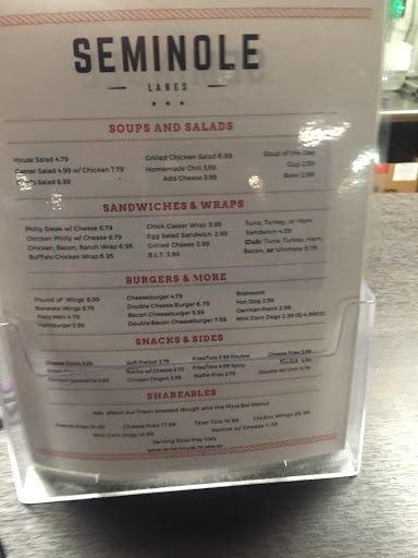 Bowling Alley «Seminole Lanes», reviews and photos, 8668 Park Blvd N, Seminole, FL 33777, USA