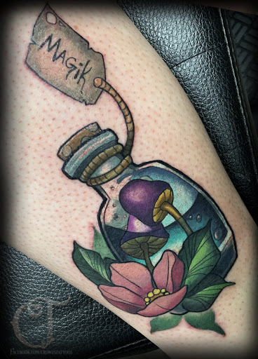 Explore alligator tattoo ideas, creative tattoo ideas in Houlton, available at Crowes Tattoos