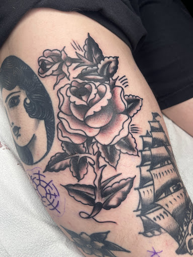 Explore mom tribute tattoo ideas, creative tattoo ideas in Johnson City, available at Gold Cross Tattoo Co.