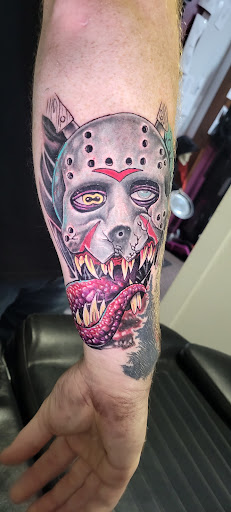 Explore tattoo ideas inside arm, creative tattoo ideas in Angola, available at Hoodlum Ink