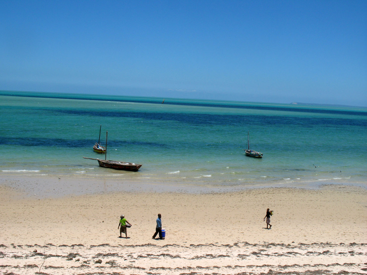 Foto van Vilankulos Beach II met recht en lang