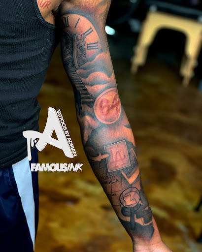 Explore mgk tattoo ideas, creative tattoo ideas in Hammond, available at Famous Ink, Inc.