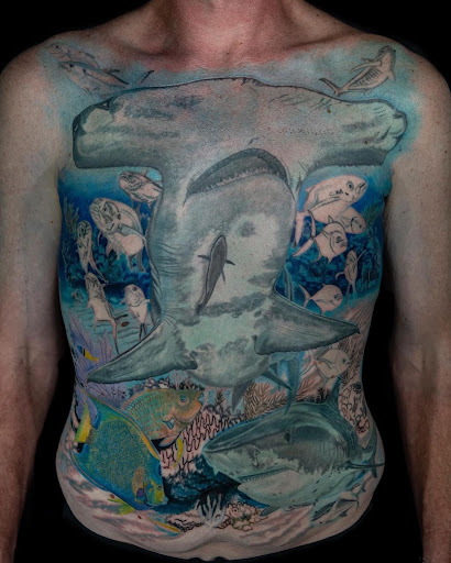 Explore wine tattoo ideas, creative tattoo ideas in Marietta, available at Sink or Swim Studio and Gallery