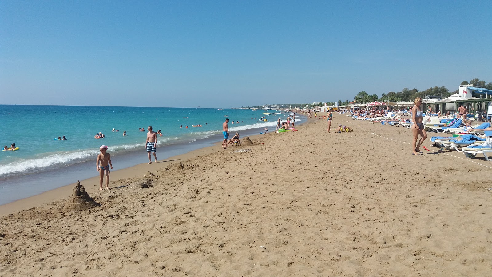 Photo of Manavgat beach with green water surface