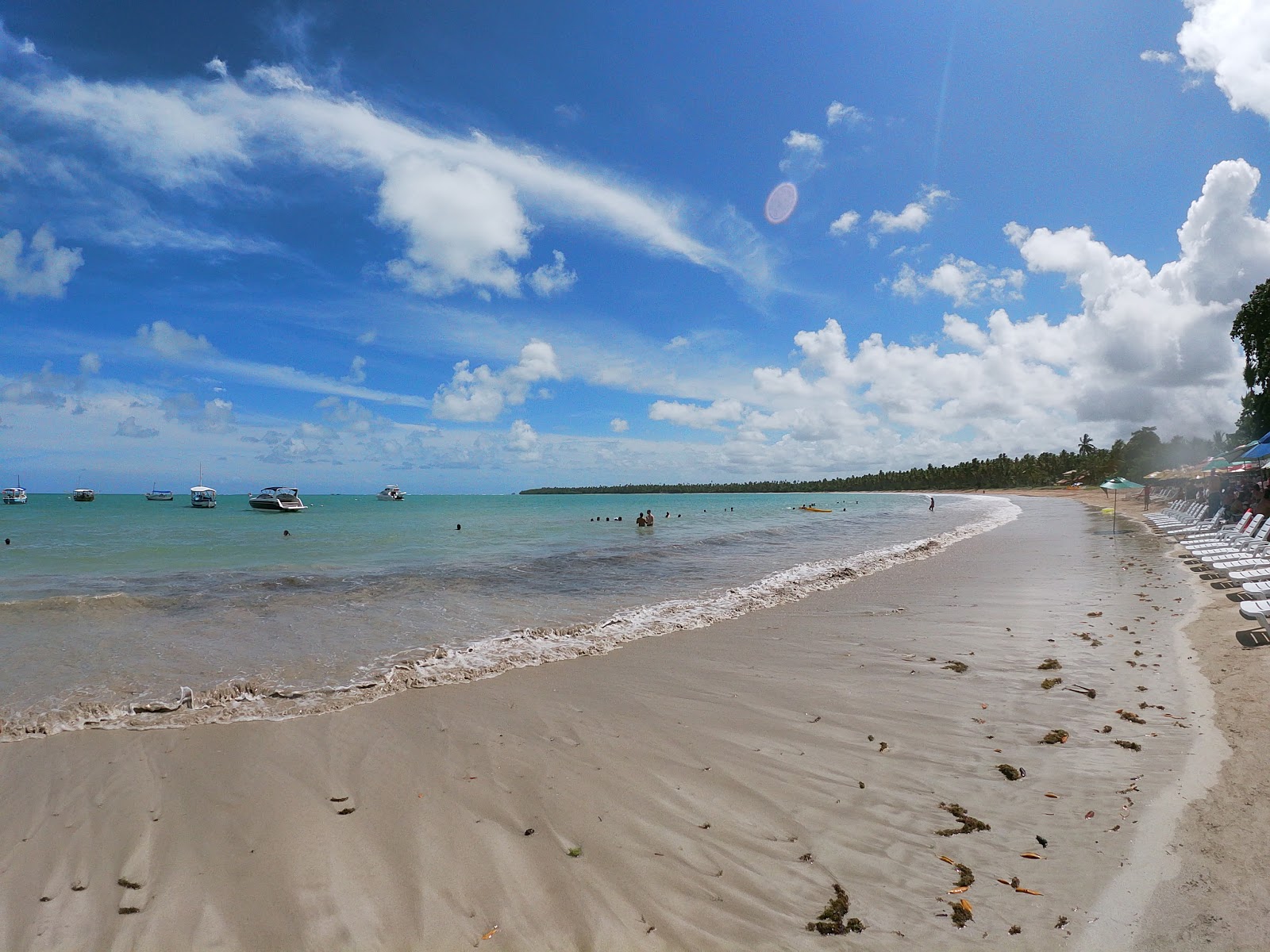 Photo de Praia de Garapua - endroit populaire parmi les connaisseurs de la détente