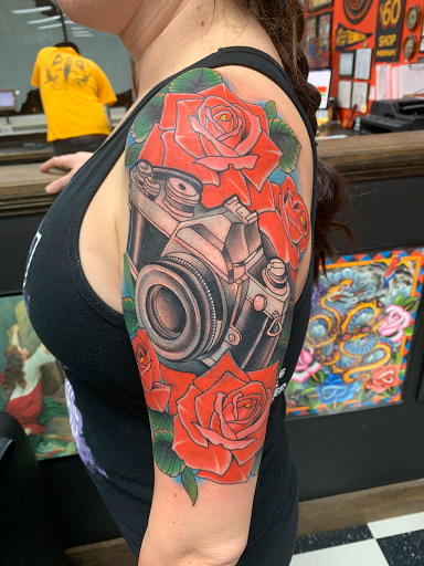 Explore running tattoo ideas, creative tattoo ideas in Murfreesboro, available at Grace & Glory Tattoo