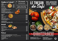 Le Tresor De Safi Kebab Pizzeria à Champigny carte