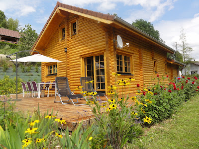 Chalet rondin À la source de l'Ain - Jura (Nozeroy, Champagnole, Poligny) à Conte