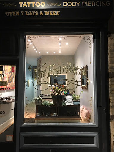 Explore san antonio tattoo ideas, creative tattoo ideas in Brooklyn, available at The End Is Near Brooklyn - Professional Piercing & Fine Jewelry