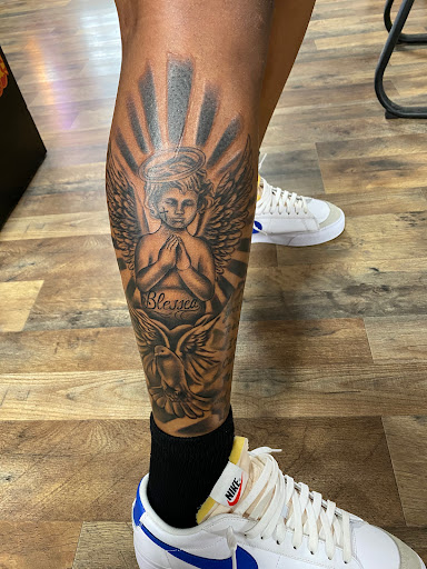 Find goat tattoo ideas for your next unique tattoo in Cleburne at Coopers Tattoos