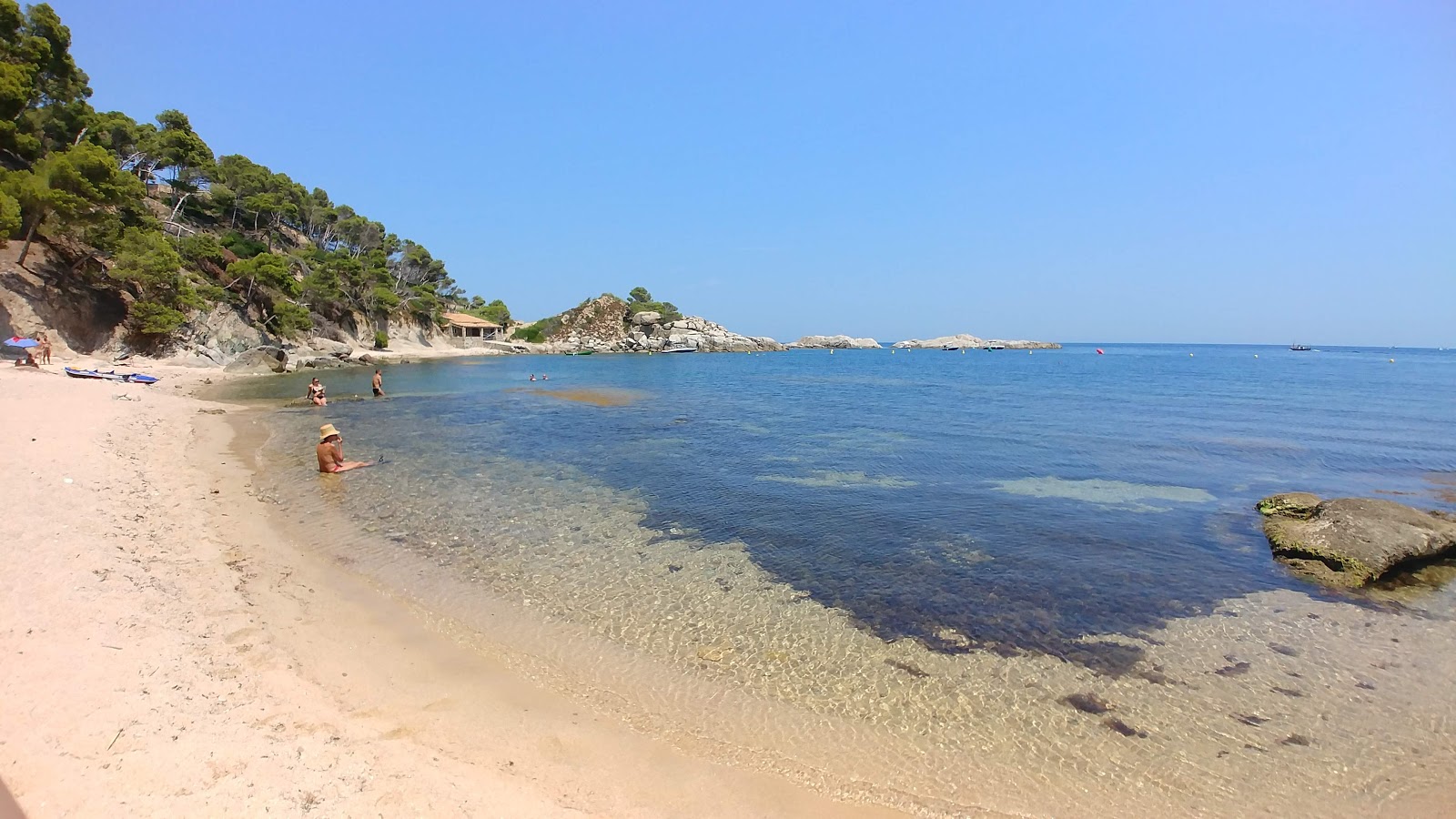 Valokuva Cala Cap de Planesista. puhtaustasolla korkea