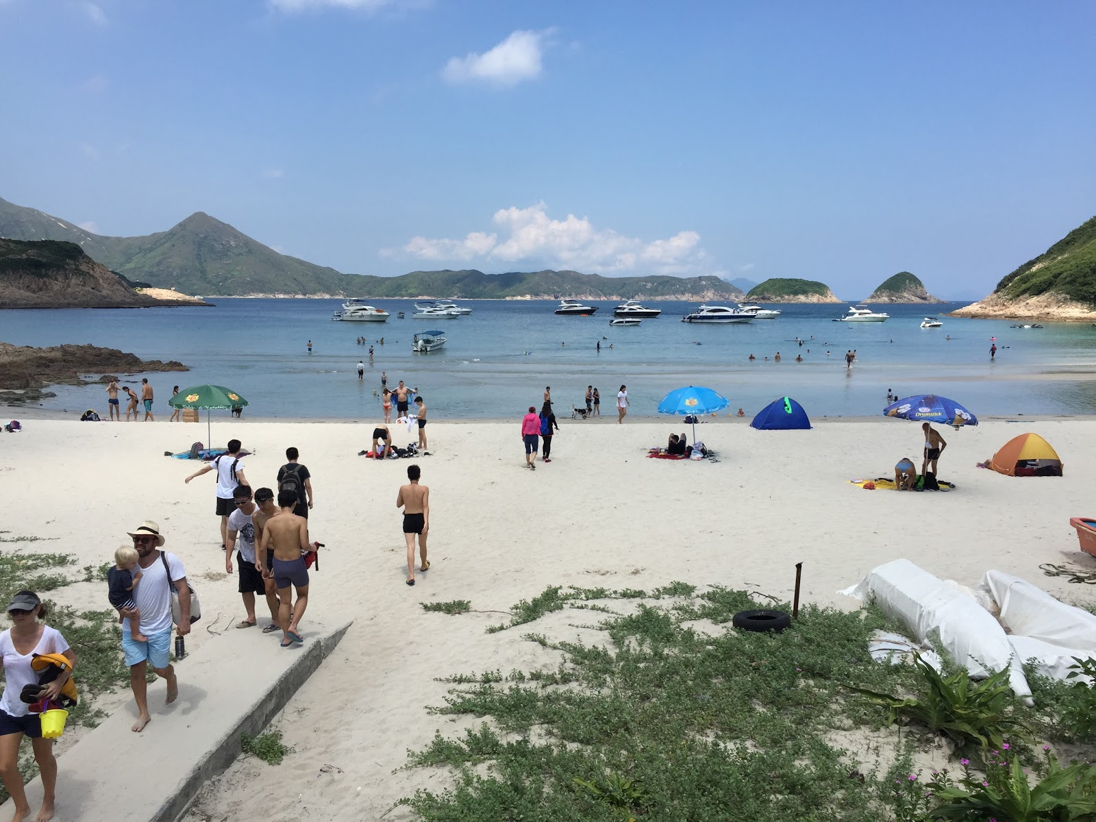 Sai Wan Beach的照片 位于自然区域