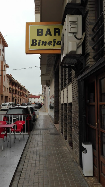 Bar Binefar - C. Galileo, 4, 22500 Binéfar, Huesca, Spain