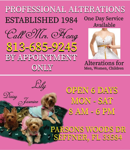 Dry Cleaner «Professional Alterations & Dry Cleaning», reviews and photos, 11210 E Dr M.L.K. Jr Blvd, Seffner, FL 33584, USA