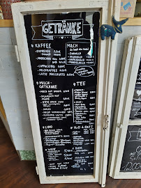 Café Café Herzstück à Görlitz (le menu)