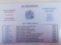 Carte du La Pastarola à Orange