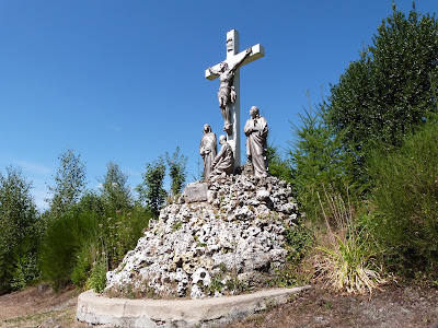 Réplique de la Grotte de Lourdes à Étang-sur-Arroux