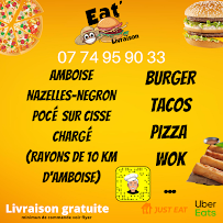 Eat’ Livraison à Amboise menu