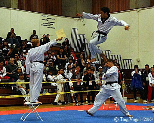 Taekwondo competition area Berkeley