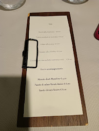 Menu / carte de Trattoria Paolino à Pila