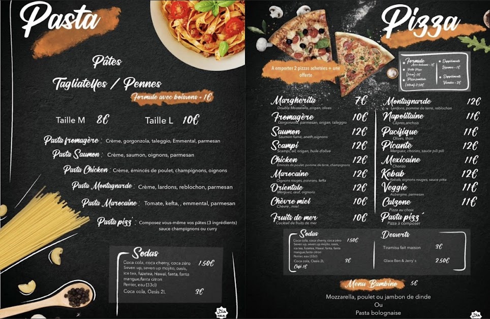 Pasta Pizz’ 59860 Bruay-sur-l'Escaut