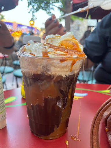 Caramel apple cold brew 