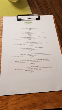Waldrasthaus Karches à Bischofsgrün menu