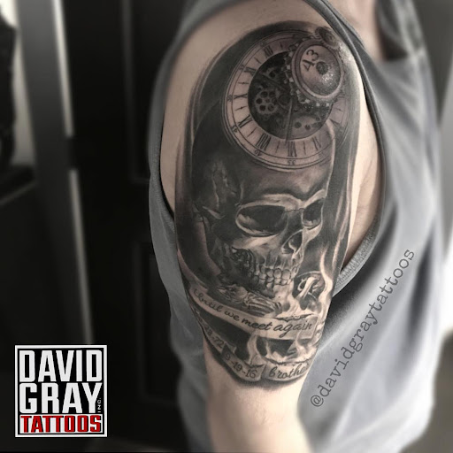 Explore sick tattoo ideas, creative tattoo ideas in Davison, available at Trainwreck Tattoo Studio