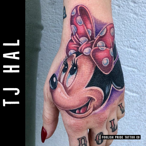 Explore tattoo ideas on back of neck, creative tattoo ideas in Saint Petersburg, available at Foolish Pride Tattoo Co.