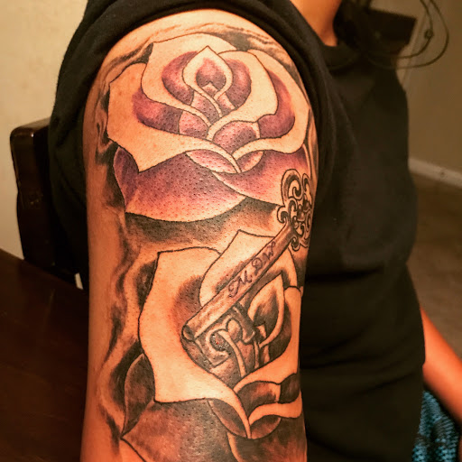 Explore lil peep tattoos ideas, creative tattoo ideas in Houston, available at Mafia Ink Tattoo and Piercing