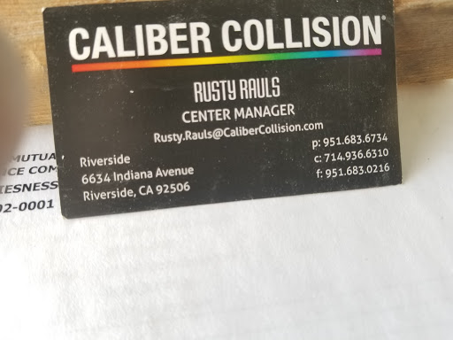 Auto Body Shop «Caliber Collision», reviews and photos, 6634 Indiana Ave, Riverside, CA 92506, USA