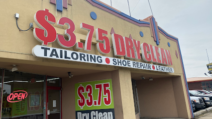 $3.75 Dry Clean & Shoe Repair