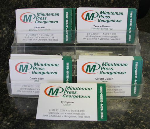 Commercial Printer «Minuteman Press Georgetown», reviews and photos, 1904 S Austin Ave, Georgetown, TX 78626, USA