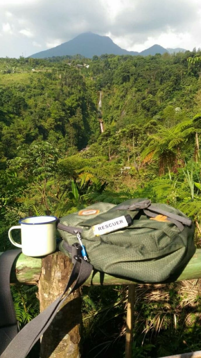 Air Terjun Curug Cigamea, Gunung Salak, Bogor, rno