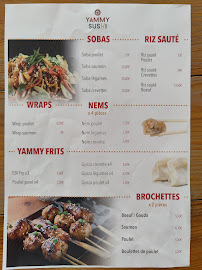 Menu / carte de Yammy Sushi à Blagnac