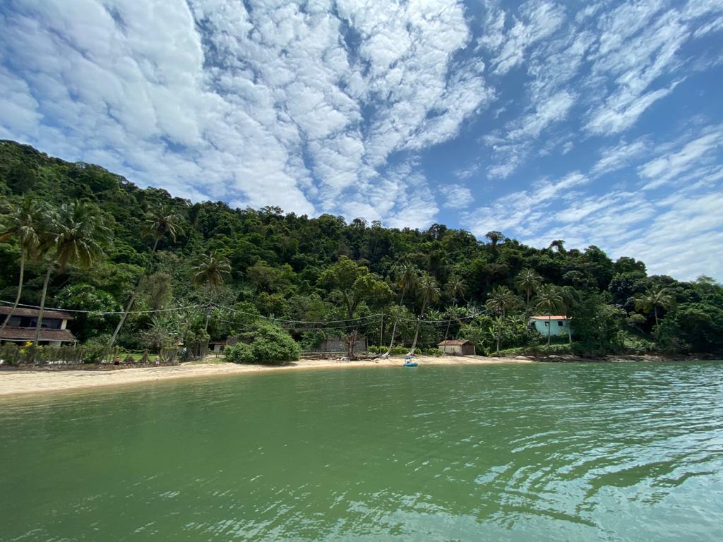 Foto von Praia do Gato von Klippen umgeben