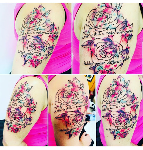 Explore honey tattoo ideas, creative tattoo ideas in Ambler, available at Tattoo GalaxyAmbler Piercing & Custom Tattoos