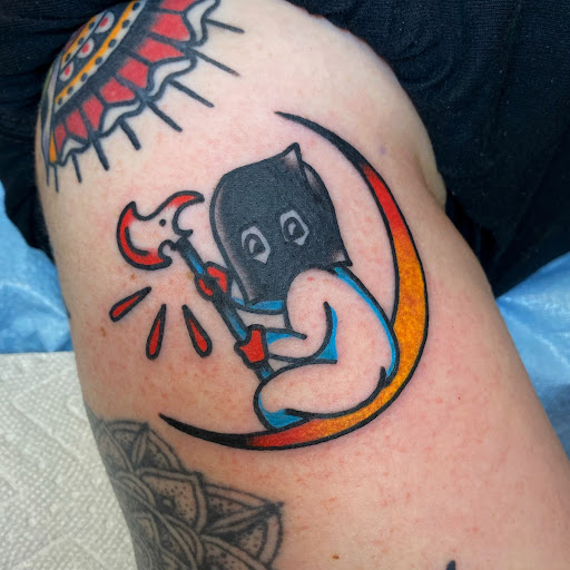 Explore dogwood tree tattoo ideas, creative tattoo ideas in Glenside, available at Yellow Rose Tattoo