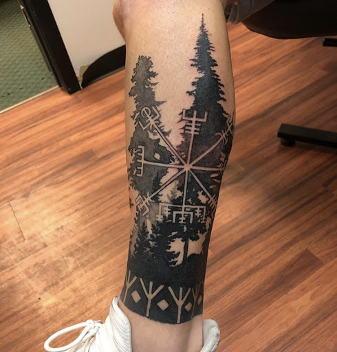 Explore mens full sleeve tattoo ideas, creative tattoo ideas in Alamosa, available at The Shop Tattoo & Comics