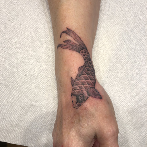 Explore sickle cell tattoo ideas, creative tattoo ideas in Nashua, available at Sundance Tattoo Parlor