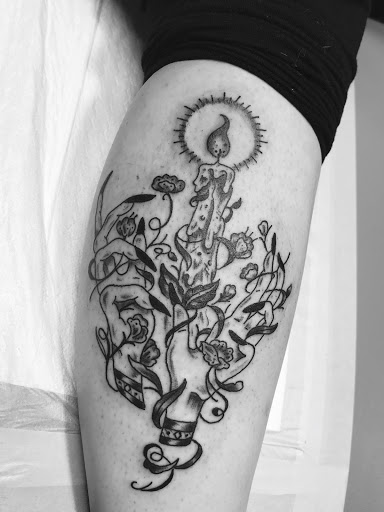 Explore engagement ring tattoo ideas, creative tattoo ideas in Aurora, available at Ronin Tattoo Studio INC