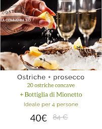Restaurant Osteria La Commenda 2.0 food&drink à Genoa (la carte)
